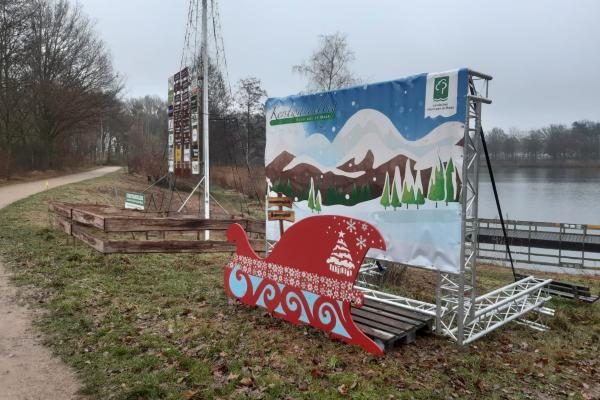 Geen kerstwandeling, wel wandelen