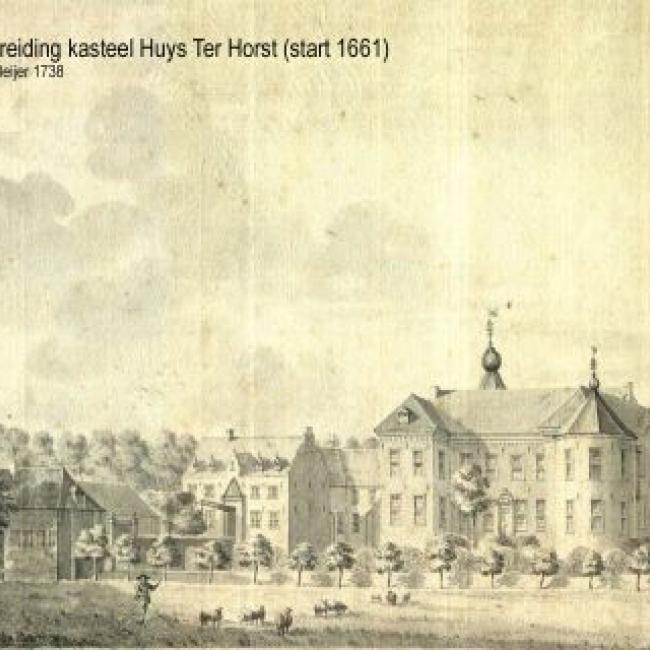 Kasteelruïne Huys ter Horst