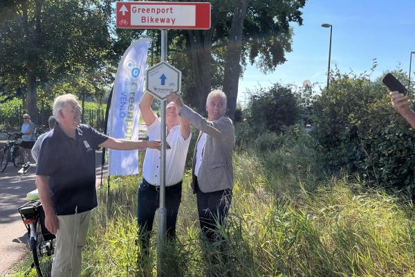Greenport fietsroutes geopend
