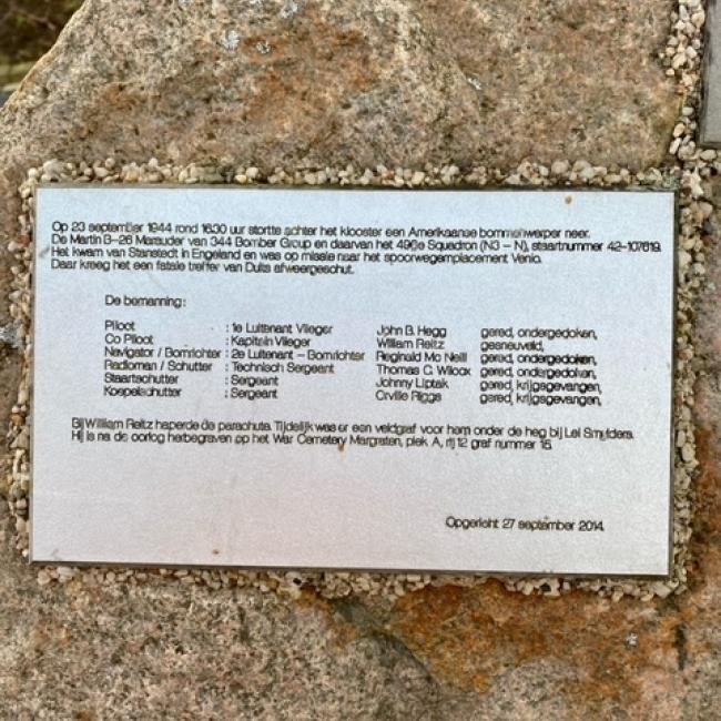Monument Amerikaanse bommenwerper
