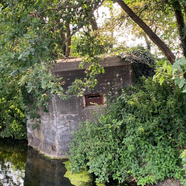 Kazemat bocht Grauwveenweg/Sluis