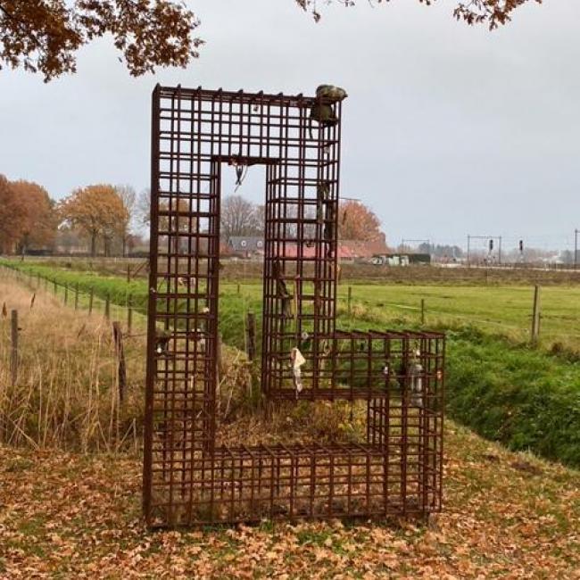 Haan onderdeel van Grensposten