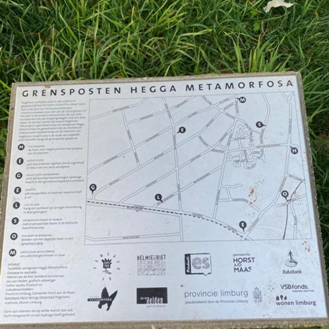 Haan onderdeel van Grensposten