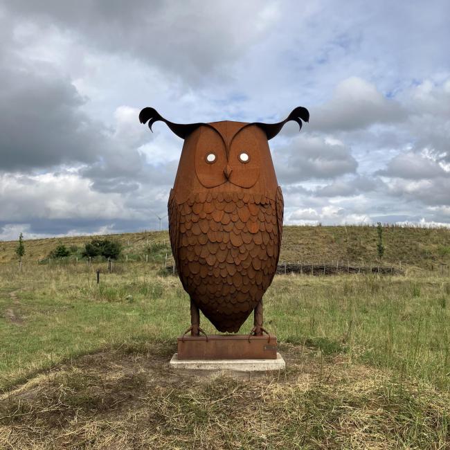 De Uil, onderdeel van Kunstige dieren aan de Zeesweg