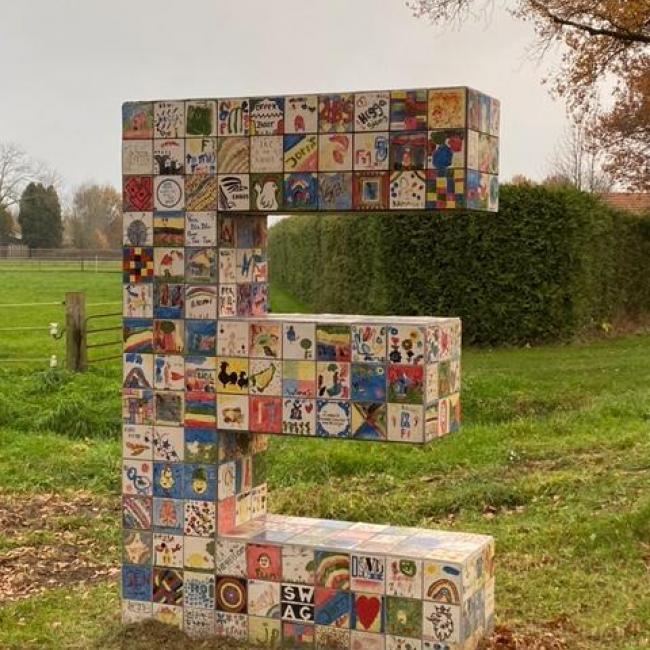 Haan onderdeel van Grensposten