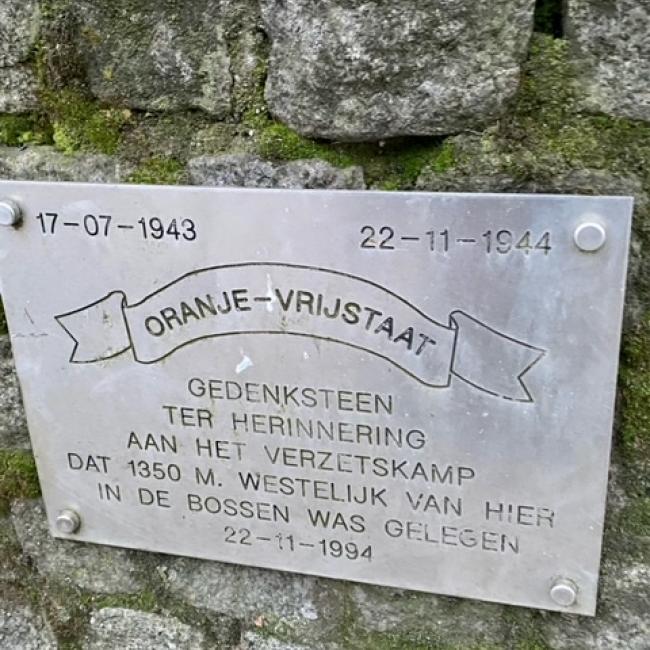 Herdenkingskei Oranje Vrijstaat