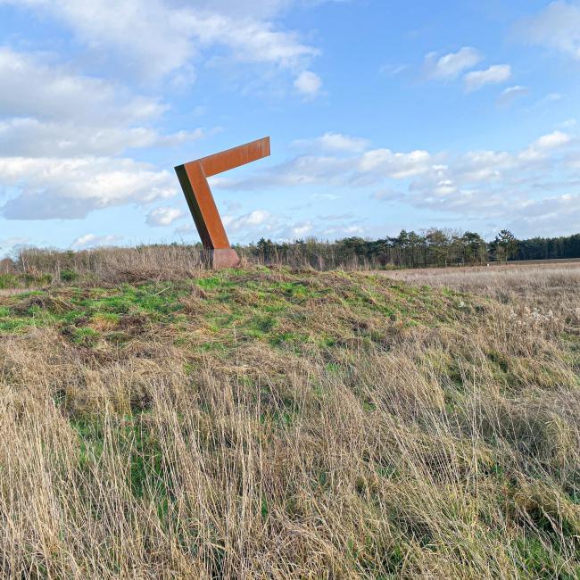 Omgracht terrein en Galg