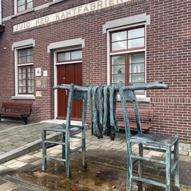 Linnen garens drogen