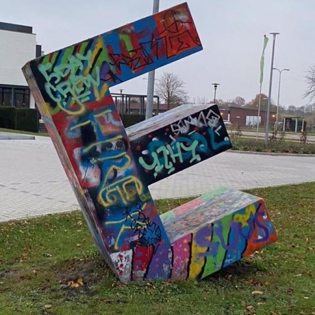 Haan onderdeel van Grensposten