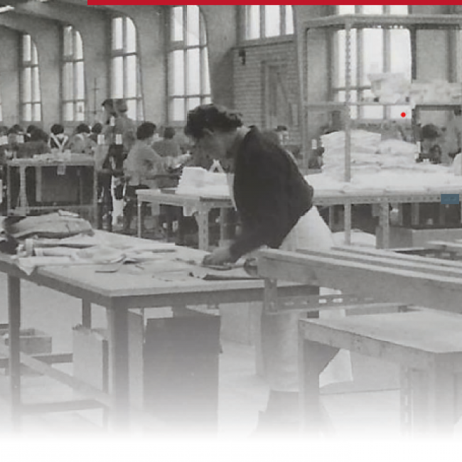 Wandel door het textielverleden van Horst