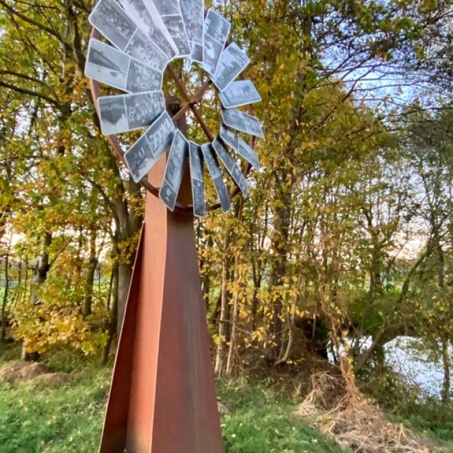 Haan onderdeel van Grensposten